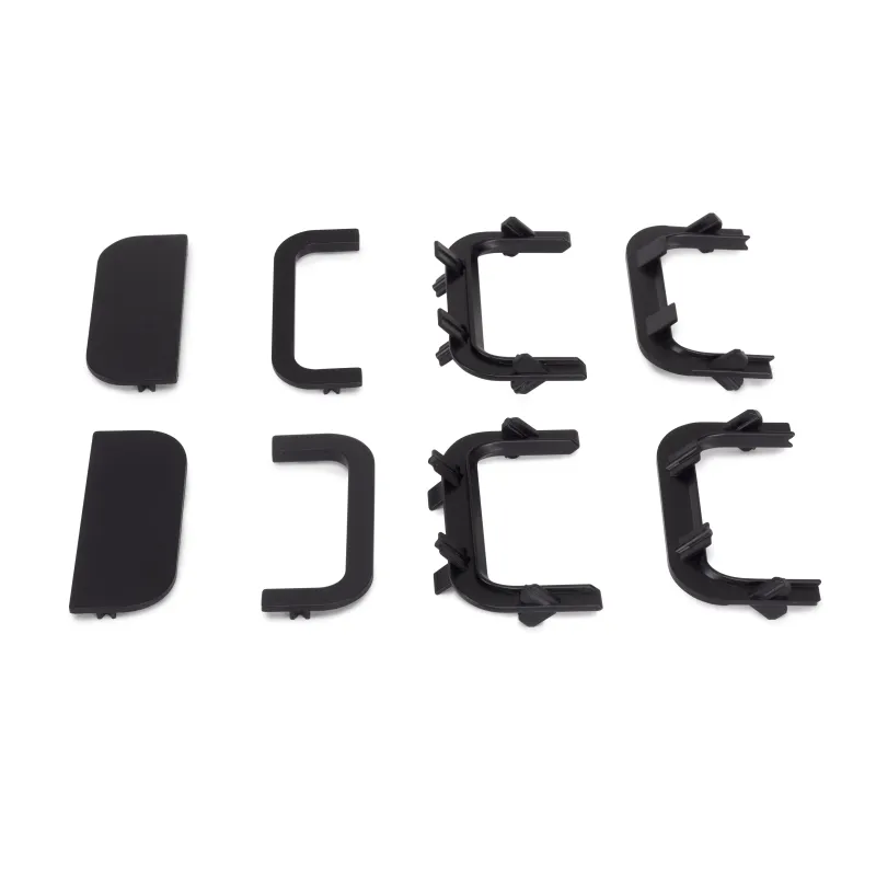 Set d’embouts en PVC pour profilés VION – C / Noir
