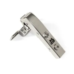 Charnière 90° pour angle mort avec amortissement X91 / Nickel