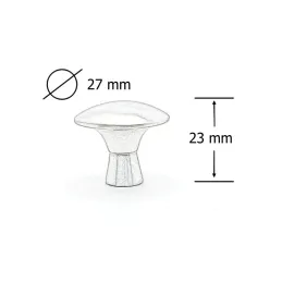 Bouton de meuble SELEN / Acier inoxydable
