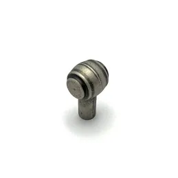 Bouton RUSTICALE / Vieil argent