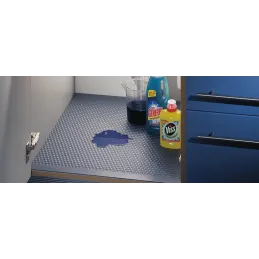 Tapis antidérapant pour tiroir AQUA-NON / Feuille inoxydable