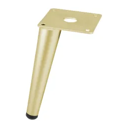 Pied de meuble HORN / Doré brossé