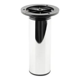 Pied de meuble MONTE / Chrome brillant