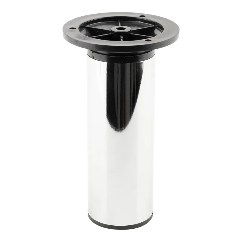 Pied de meuble MONTE / Chrome brillant