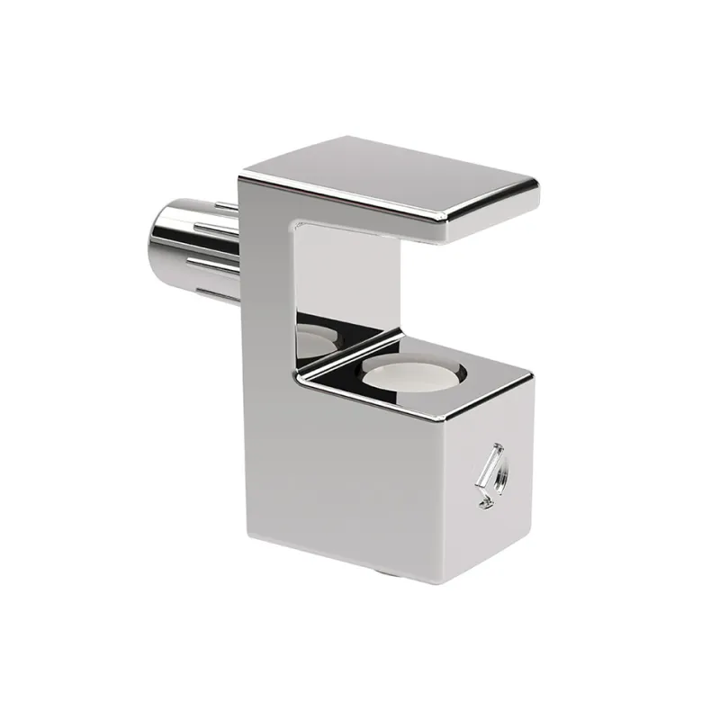 Support d’étagère en verre GRACE 5–6 mm / Chrome brillant – 10 pièces