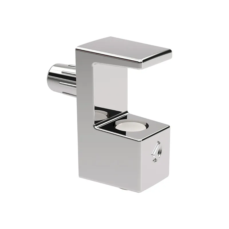 Support d’étagère en verre GRACE 8 mm / Chrome brillant – 10 pièces