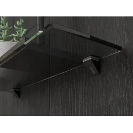 Support d’étagère PALERMO MINI / Noir mat