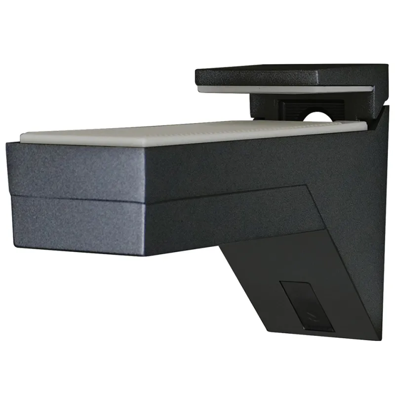 Support d’étagère PALERMO / Noir mat