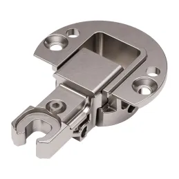 Charnière pour porte basculante inférieure KIMANA SKIN / Nickel