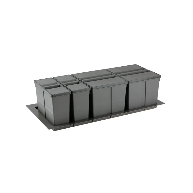Poubelle de tiroir SISTEMA 9XL 1000 mm / Gris