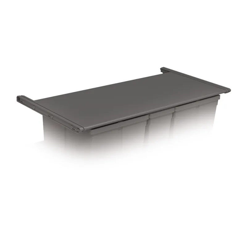 Cache intégré pour poubelles SISTEMA 9XL / Gris