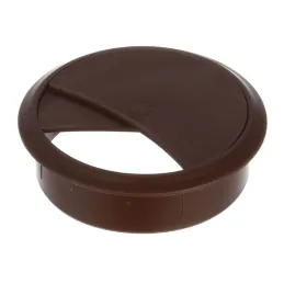 Passe-câbles en PVC 70 mm / Marron