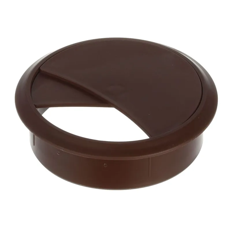 Passe-câbles en PVC 70 mm / Marron