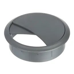 Passe-câbles en PVC 70 mm / Argent