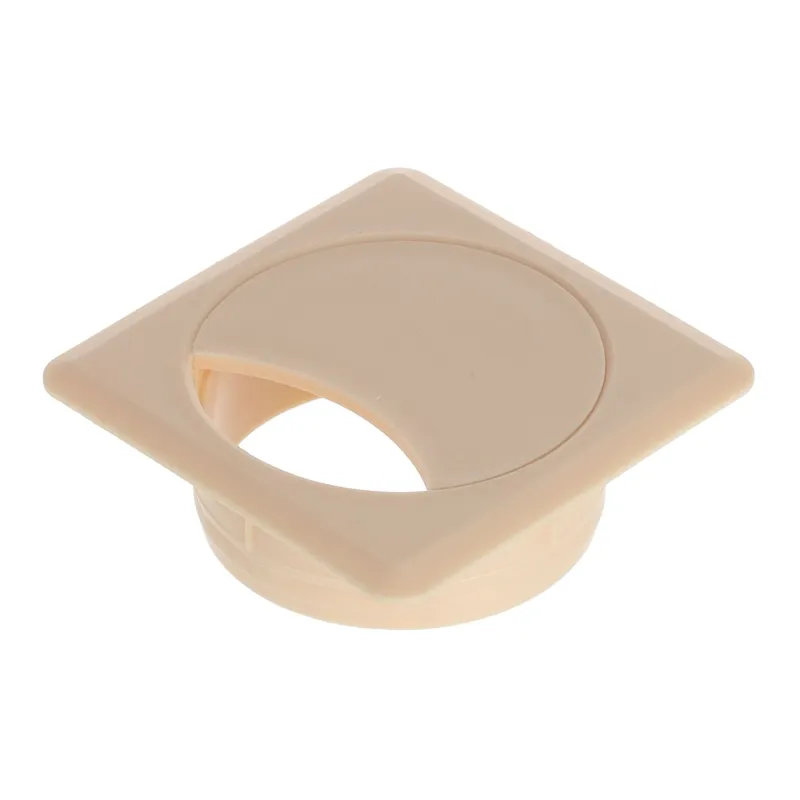Passe-câbles QUADRO PVC / Bouleau