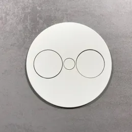 Prise électrique Twist 2x 230 V SCHUKO / Blanc mat
