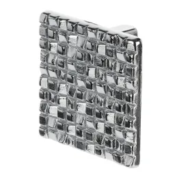 Bouton de meuble GOVANNI SQUARE / Chrome brillant