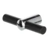 Noir / chrome brillant