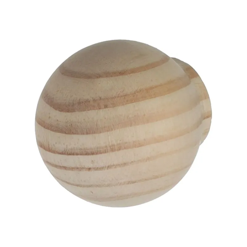 Bouton WOOD / Pin non verni