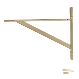 Support d’étagère ZAIRA / Or mat mat