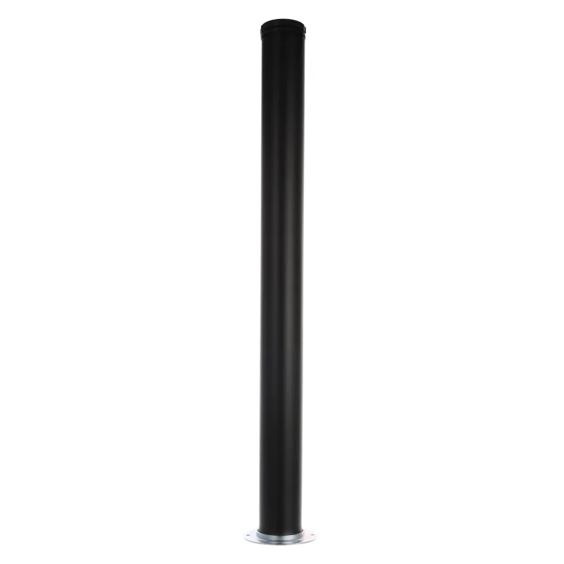 Pied de table SIMPLE noir mat / 60 mm