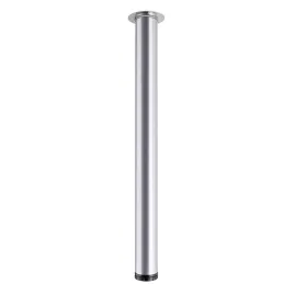 Pied de table SIMPLE argent brillant / 60 mm