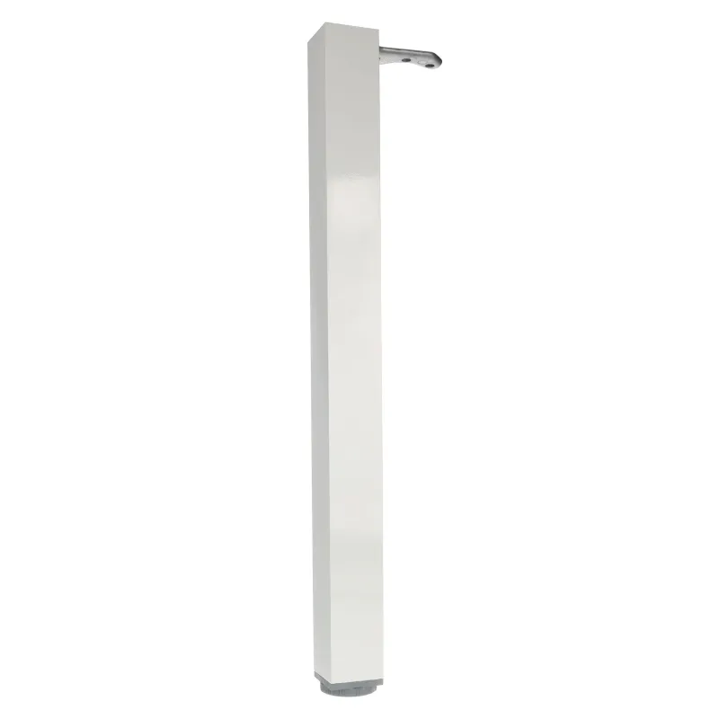 Pied de table QUADRA 60x60 / Blanc brillant