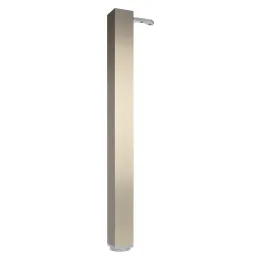 Pied de table QUADRA 60x60 / Acier inoxydable