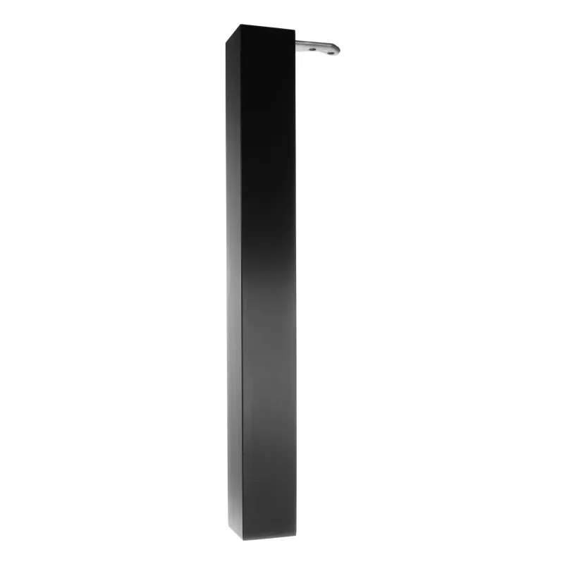 Pied de table QUADRA 80x80 / Noir mat