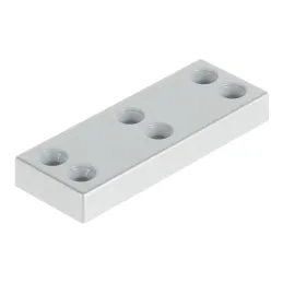 Pied en plastique 10 mm 80x30 / Gris