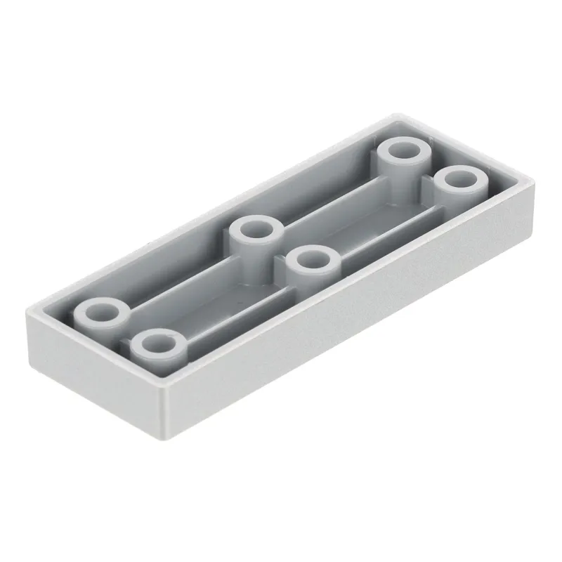 Pied en plastique 10 mm 80x30 / Gris