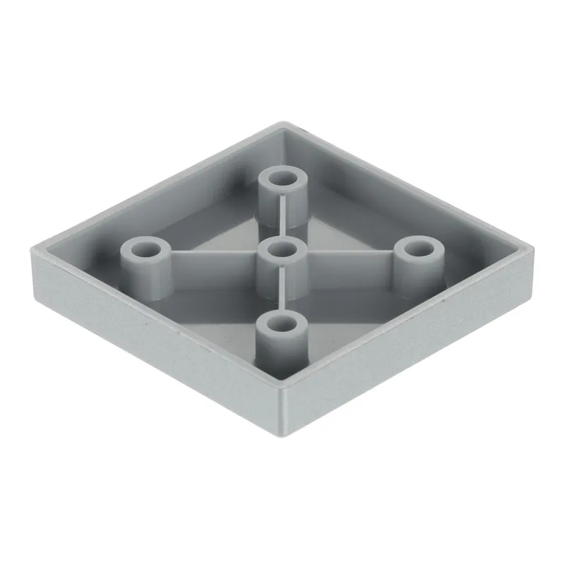 Pied en plastique 10 mm 60x60 / Gris
