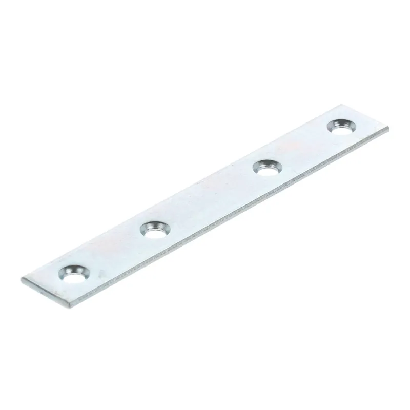 Plaque de jonction 100 x 15 mm / Zinc blanc