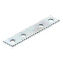 Plaque d’assemblage 80 x 15 mm / Zinc blanc