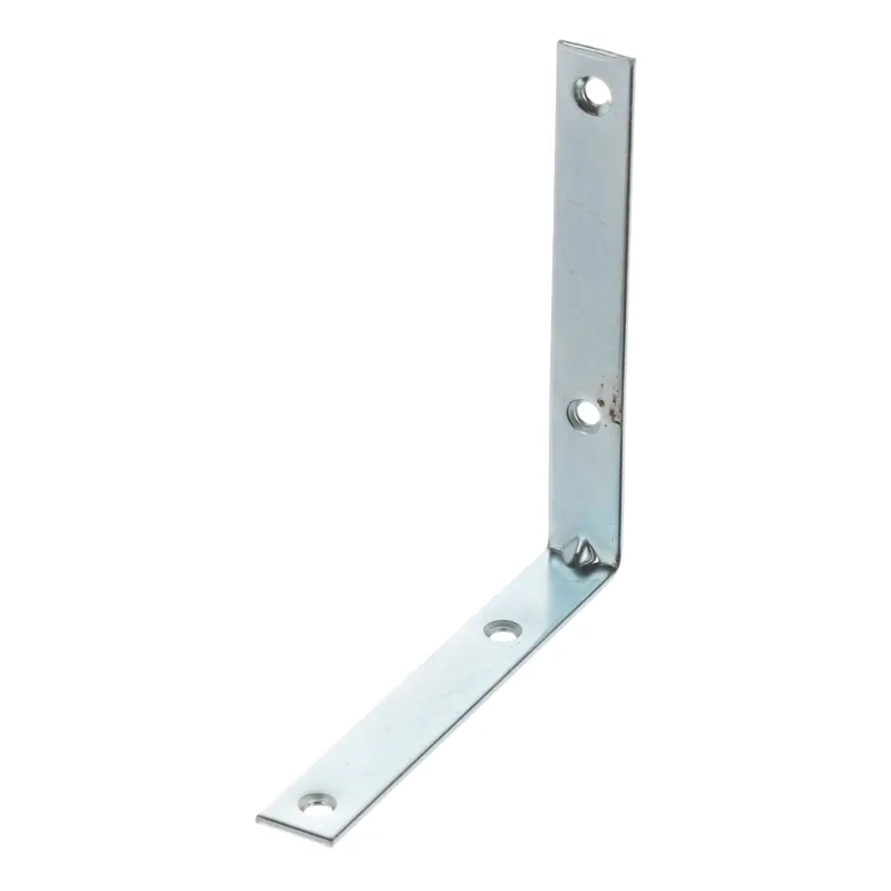 Équerre d’assemblage 100 x 100 mm – 10 pièces / zinc blanc