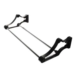 Porte-chaussures réglable 400 - 700 mm / Chrome - noir