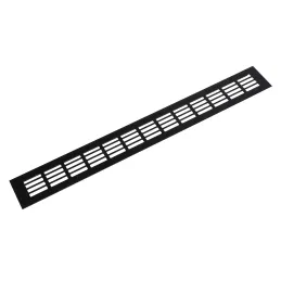 Grille d’aération LAGUNA / Noir mat