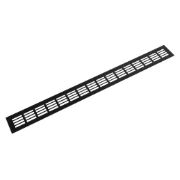Grille d’aération LAGUNA / Noir mat