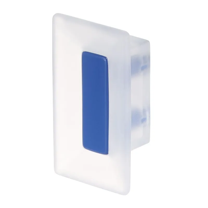 Poignée bouton SABIN LONG / Bleu
