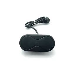 Prise intérieure SWING SCHUKO 2 x 230 V / Noir mat
