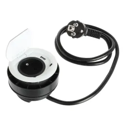 Prise encastrable RING FRENCH 1 x 230 V + 1 x USB / Blanc mat
