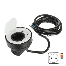 Prise encastrable RING SCHUKO 1 x 230 V + 1 x USB / Blanc mat