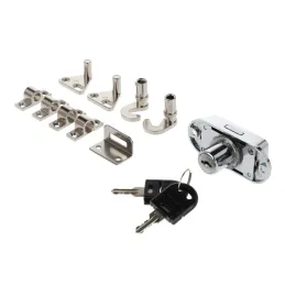 Serrure à trois voies T30 / Nickel