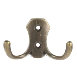 Patère MIKEL M / Laiton patiné