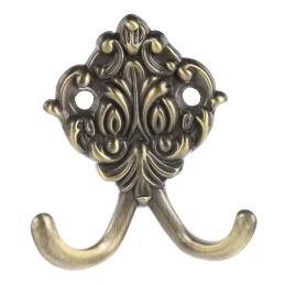 Porte-manteau rustique RITUAL / Laiton vieilli