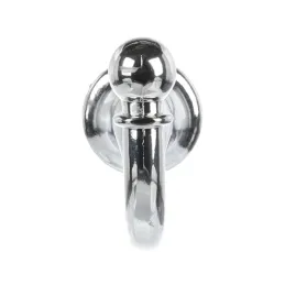 Patère rustique HEX / Chrome brillant