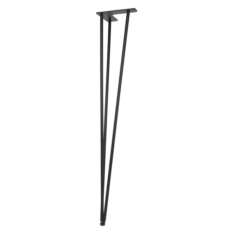 Pied de table HAIRPIN 710 mm / Noir