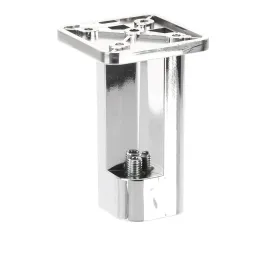 Pied en plastique PLASTICI / Chrome brillant