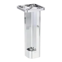 Pied en plastique PLASTICI / Chrome brillant