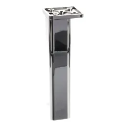 Pied en plastique PLASTICI / Chrome brillant